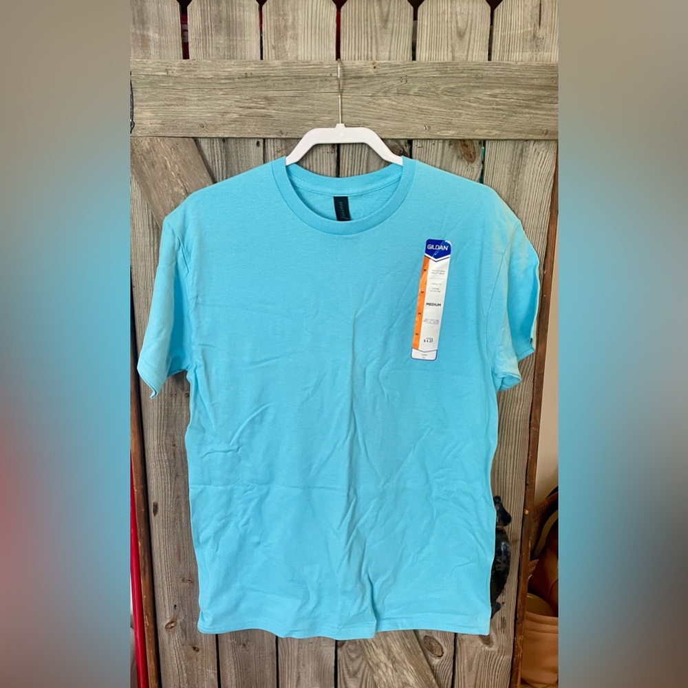 Gildan Sky Blue Short Sleeve Tee